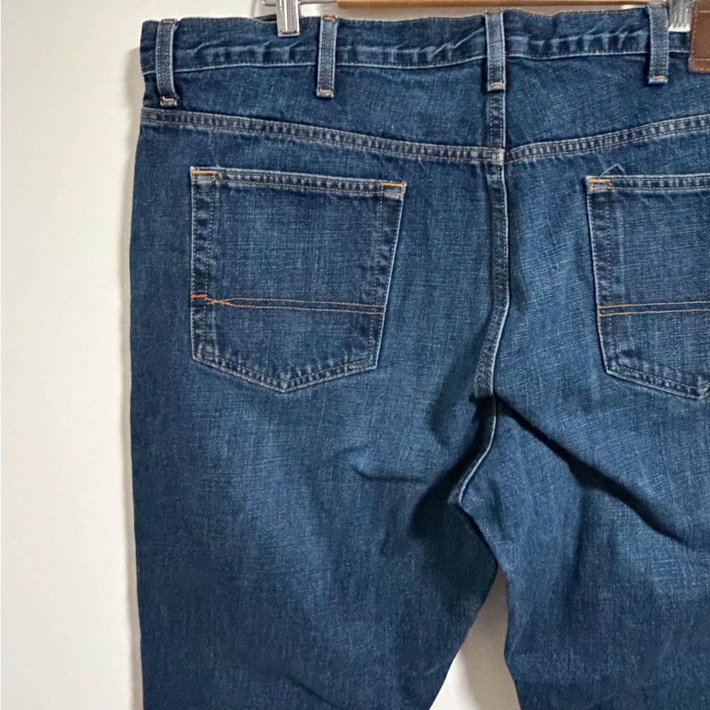 Tommy Hilfiger Men's Dark Blue Straight Jeans - Picture 9 of 16